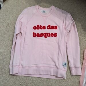 Côte des Basques Pink Sweatshirt